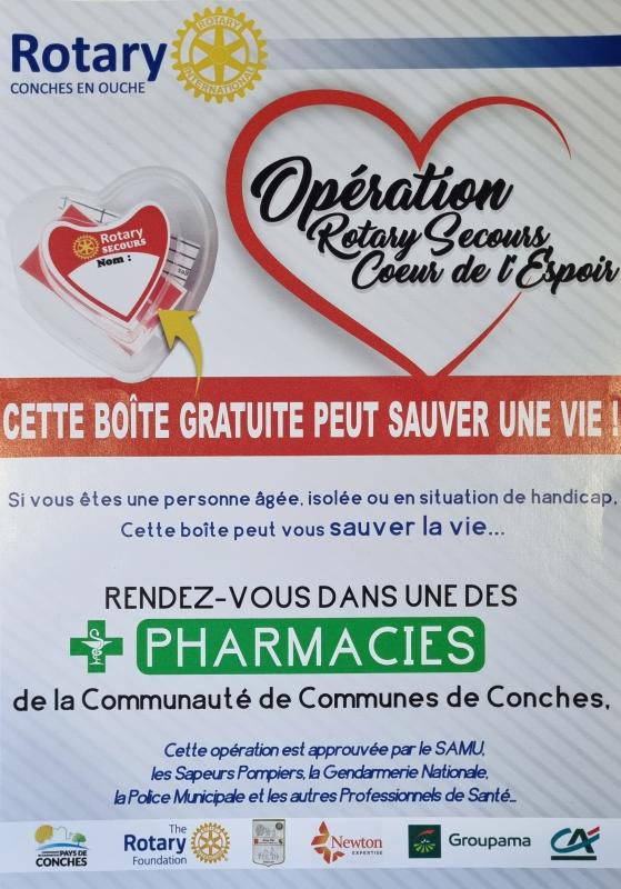 Opération Rotary Secours Coeur de l'Espoir